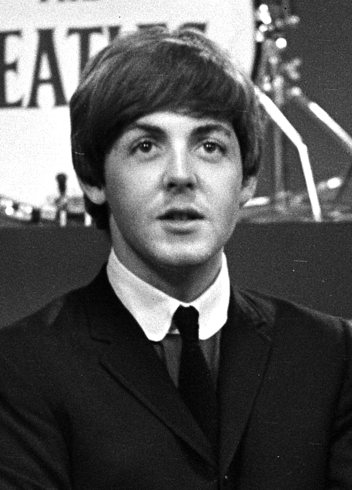 A photo of Paul McCartney
