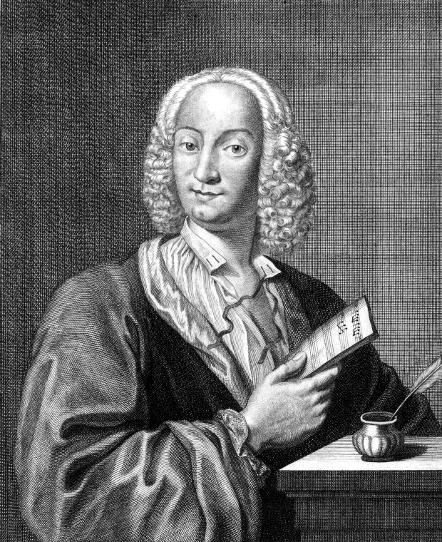 A picture of the composer Antonio Vivaldi.
